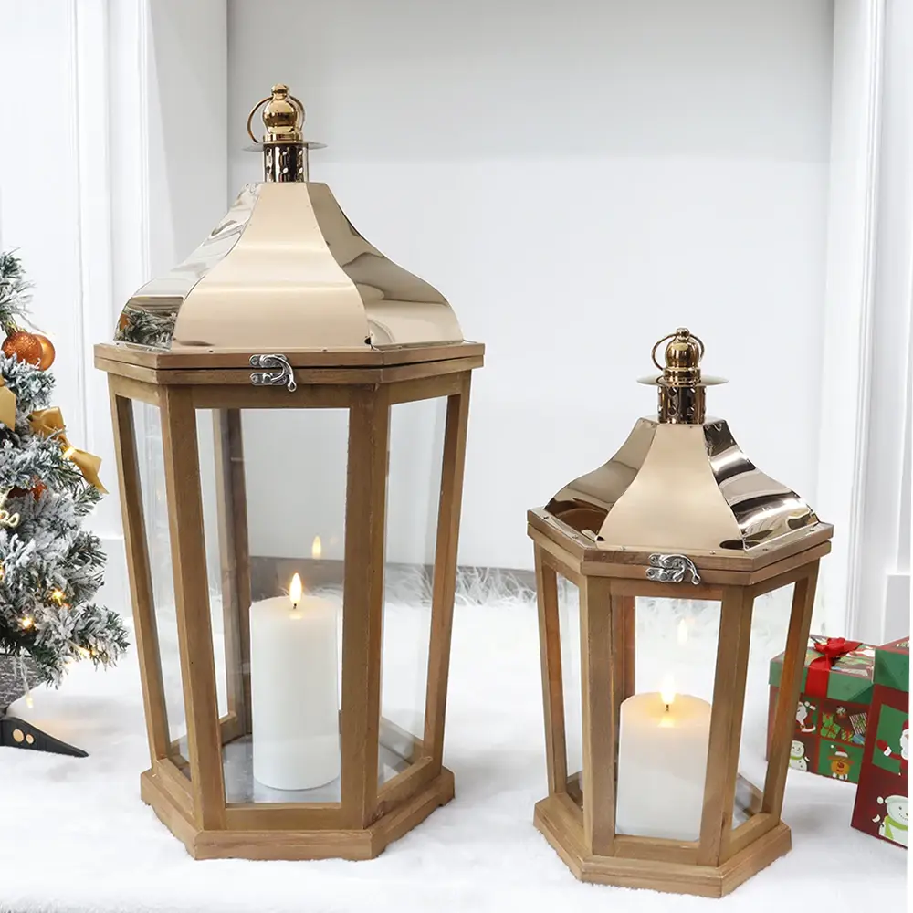 Metal Lantern Candle 4.8kgs by NEW IMAGE 6
