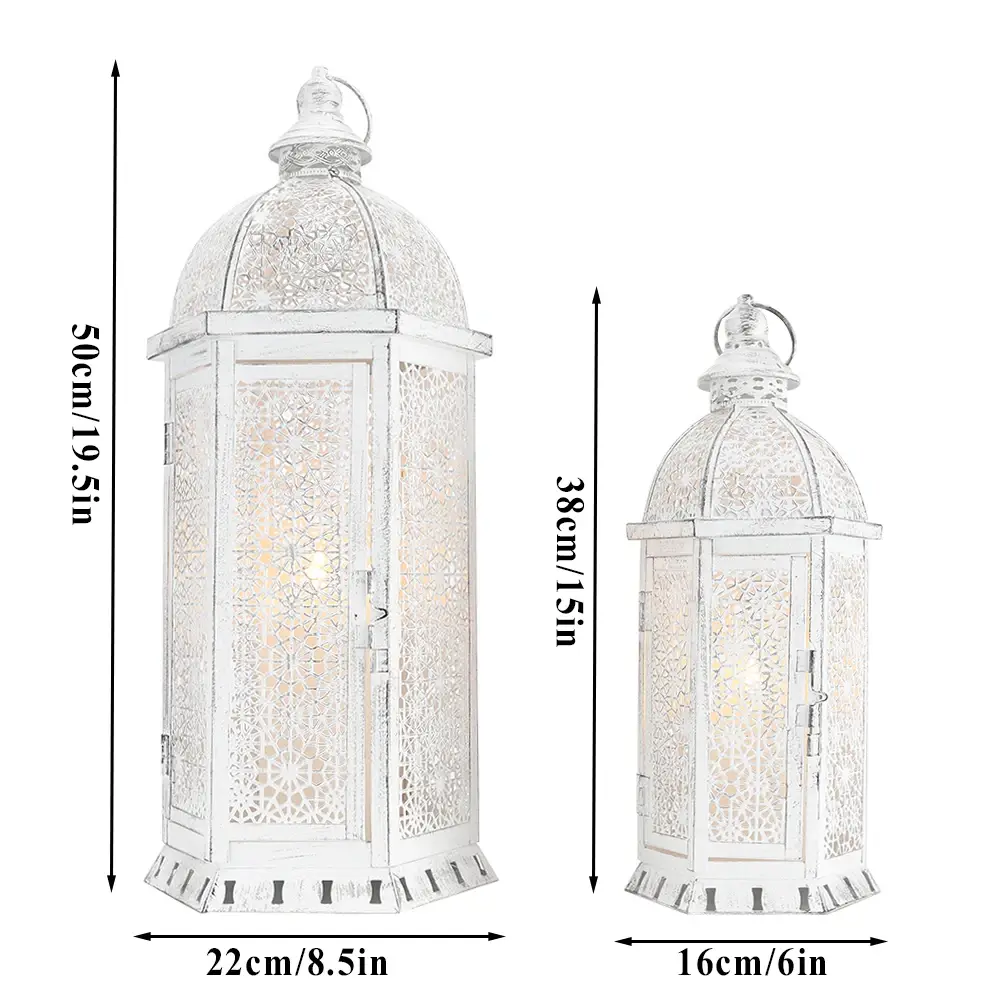 Christmas Candle Lantern Digital Printing Wholesale - NEW IMAGE 7