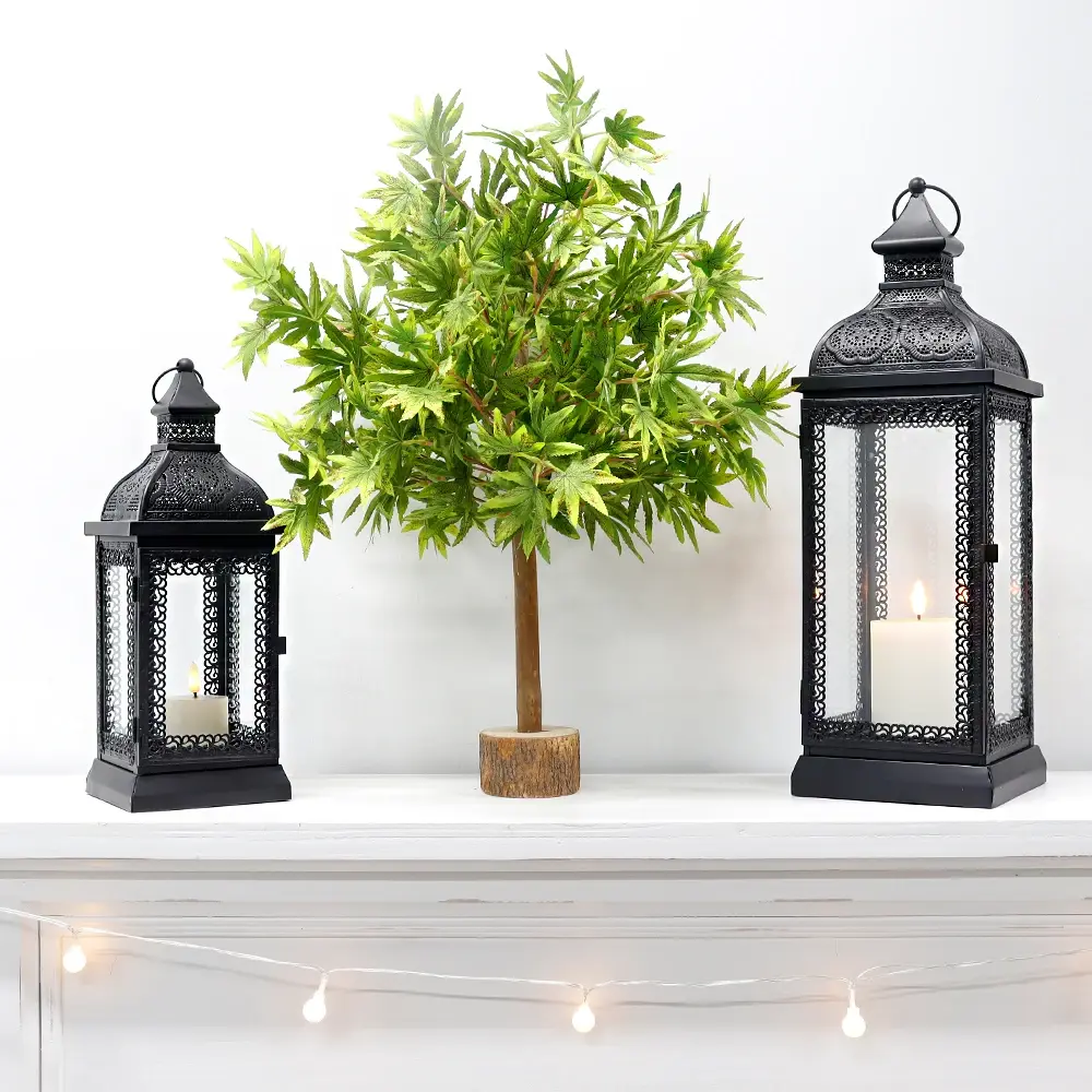 Moroccan Candle Lantern Tempered Glass by NEW IMAGE 5