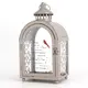Hanging Lantern with Candle Iron & Glass by NEW IMAGE 2