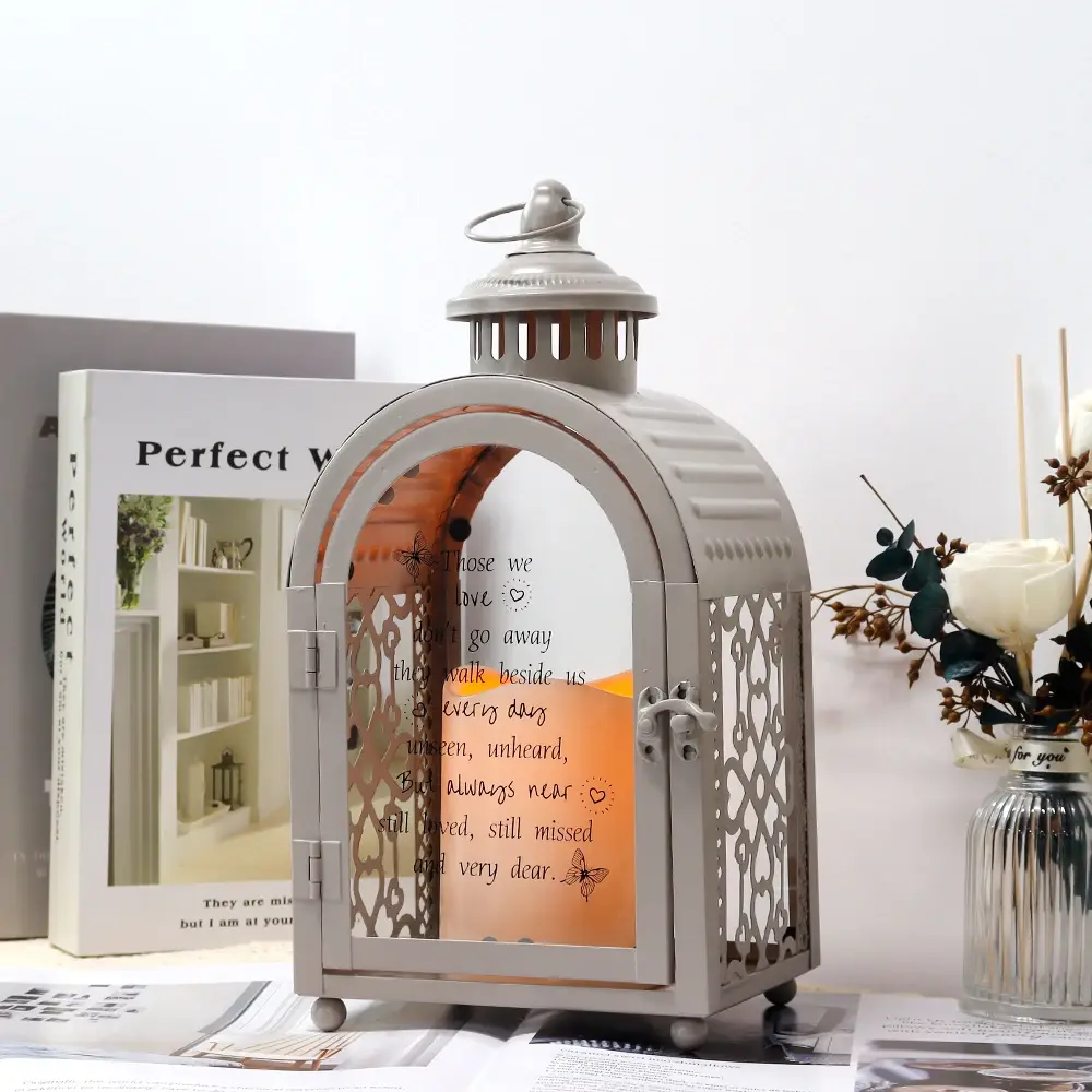 Hanging Lantern with Candle LANTERN by NEW IMAGE 2
