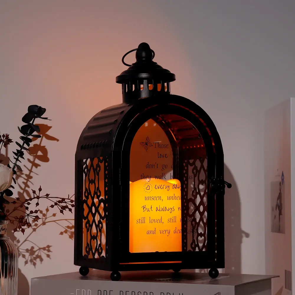 Outdoor Candle Holder 17.00* 14.00 * 32.00 Cm - - NEW IMAGE 4