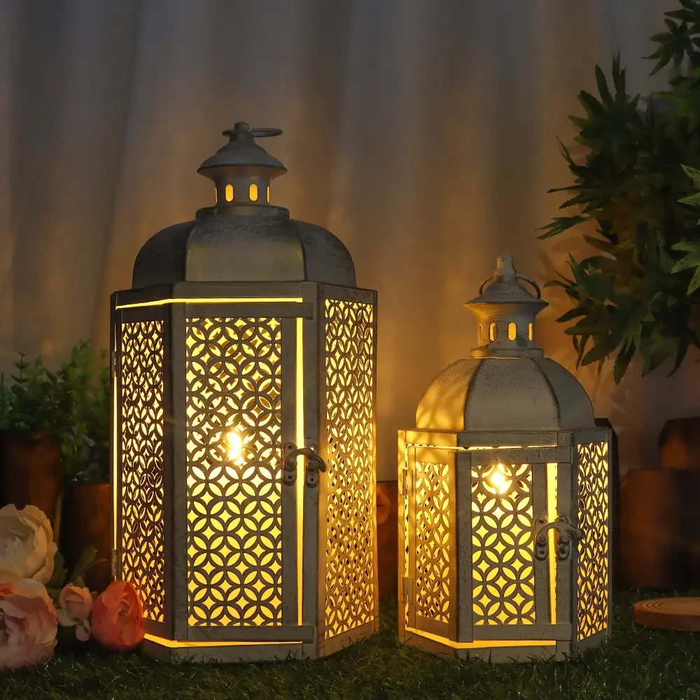 Candle Lantern Decor NO - - NEW IMAGE 5