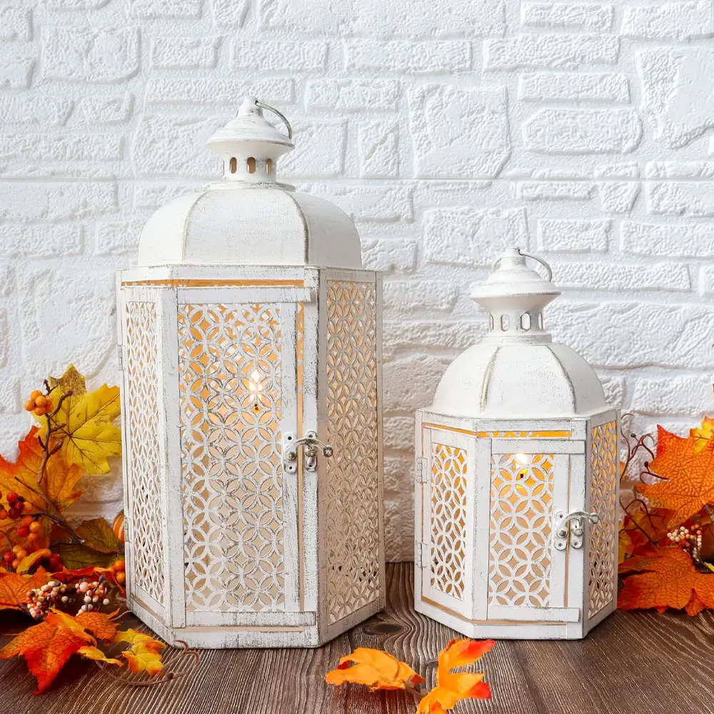 Candle Lantern Decor NO - - NEW IMAGE 3