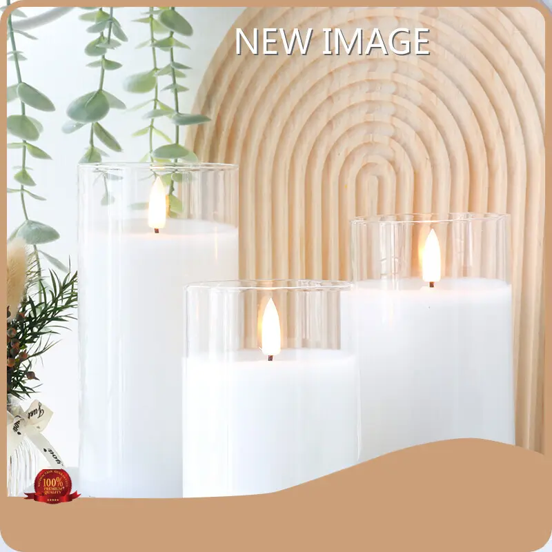 Remote Control Flameless Candles 7.5*H:10cm 12.5cm15cm - - NEW IMAGE 1