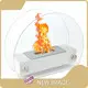 Table Top Bio Ethanol Fireplace White by NEW IMAGE 1