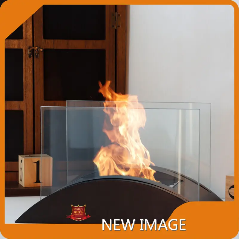 Glass Tabletop Fireplace New Image Gifts by NEW IMAGE 1