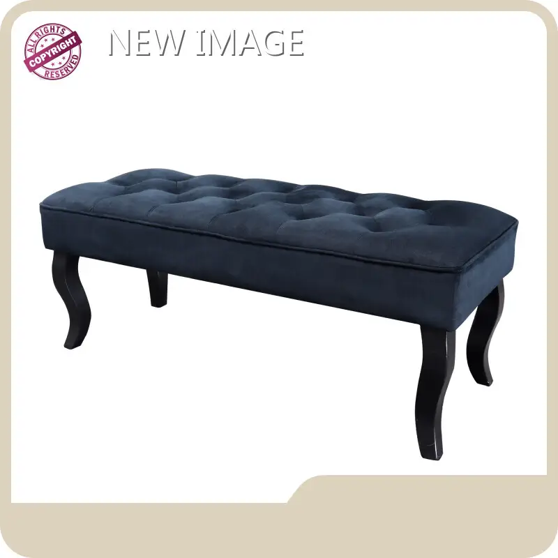 Round Upholstered Ottoman Modern by NEW IMAGE 1