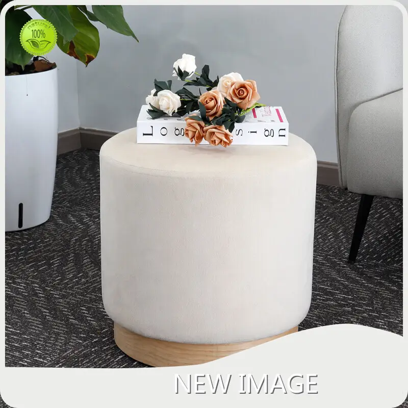 Velvet Ottoman 8808 - - NEW IMAGE 1