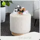 Velvet Ottoman 8808 - - NEW IMAGE 1