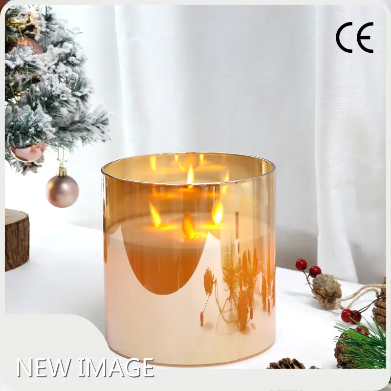 Flameless Candles with Remote Home Garden Wedding Parties Birthday - - NEW IMAGE 1
