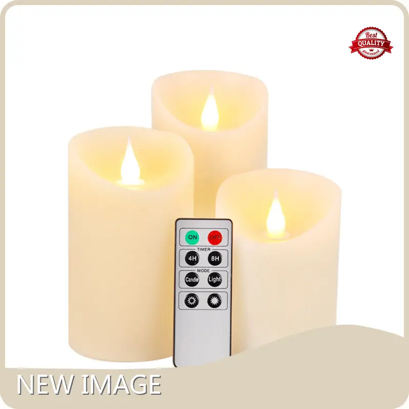 Rechargeable Battery Candles Valentine's Day by NEW IMAGE 1