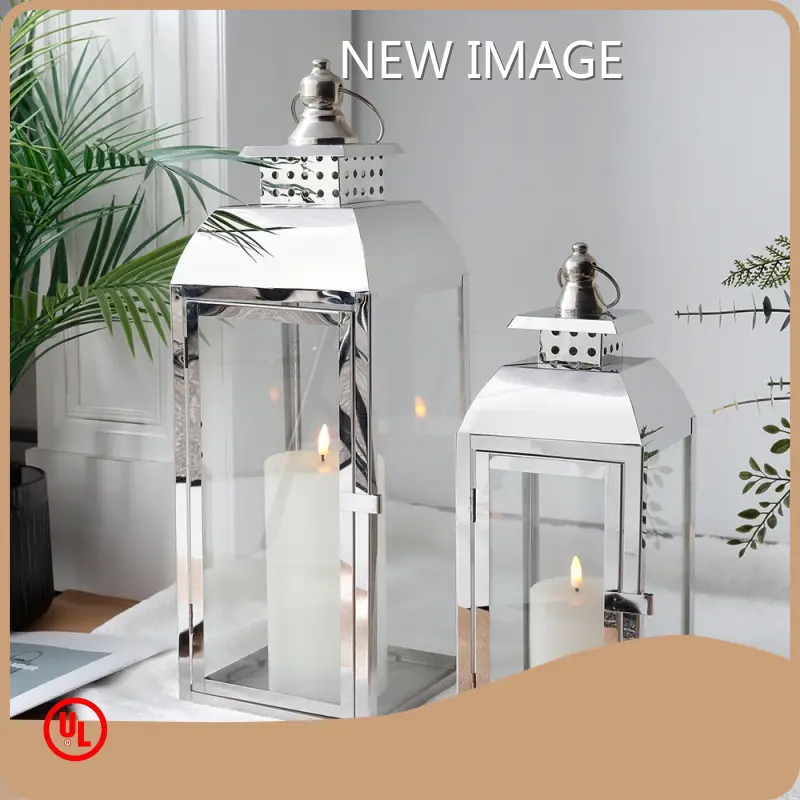 Large Outdoor Candle Lanterns NO - - NEW IMAGE 1