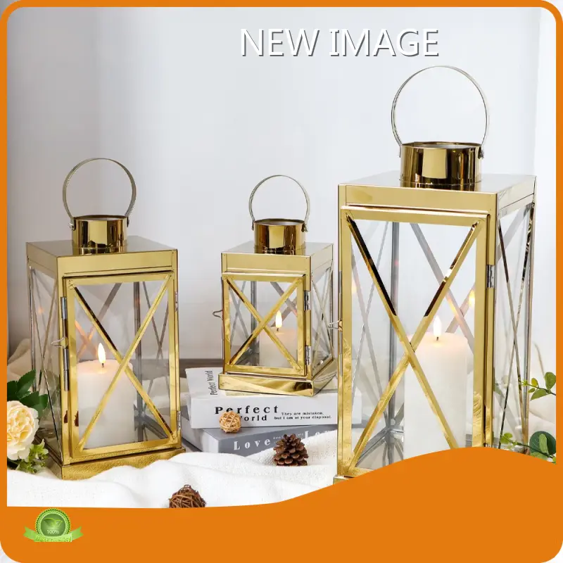 Square Black Candle Holder Mail Box (26*26*47 Cm) by NEW IMAGE 1