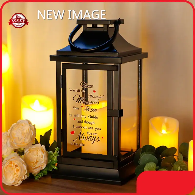 White Candle Lantern 1 Color - - NEW IMAGE 1