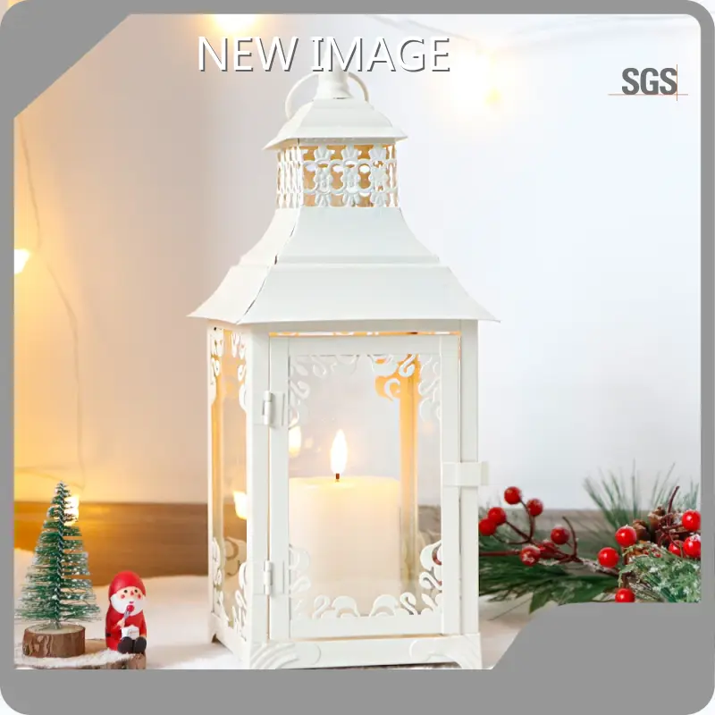Gold Lantern Candle Holder New Image Gifts Wholesale - NEW IMAGE 1