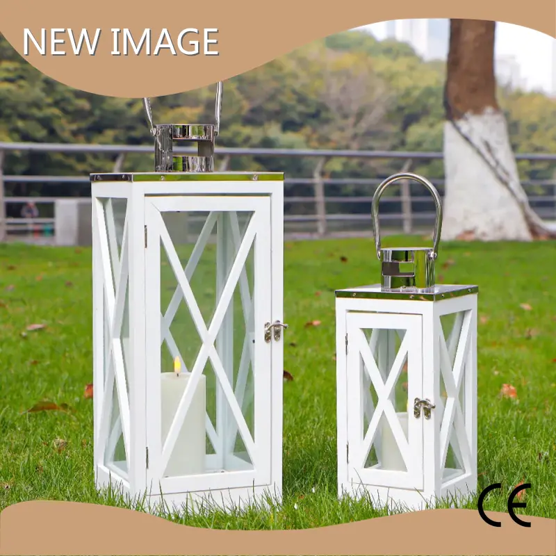 Large Candle Lanterns Outdoor 28 * 28.00 * 62cm/4.6 Kgs 1set/carton by NEW IMAGE 1