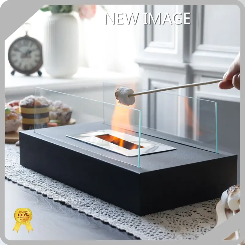 Outdoor Dining Table with Fire Pit Without Remote Control Wholesale - NEW IMAGE 1