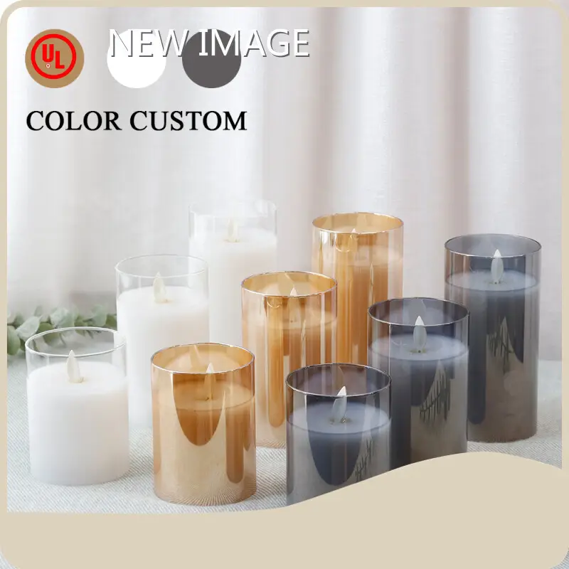 Led Candles with Remote 46.00 * 34.00 * 27.00 Cm 6sets/carton Wholesale - NEW IMAGE 1