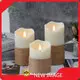 Realistic Flameless Candles PILLAR Wholesale - NEW IMAGE 1