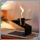 Tabletop Alcohol Fireplace Metal & Tempered Glass - - NEW IMAGE 1