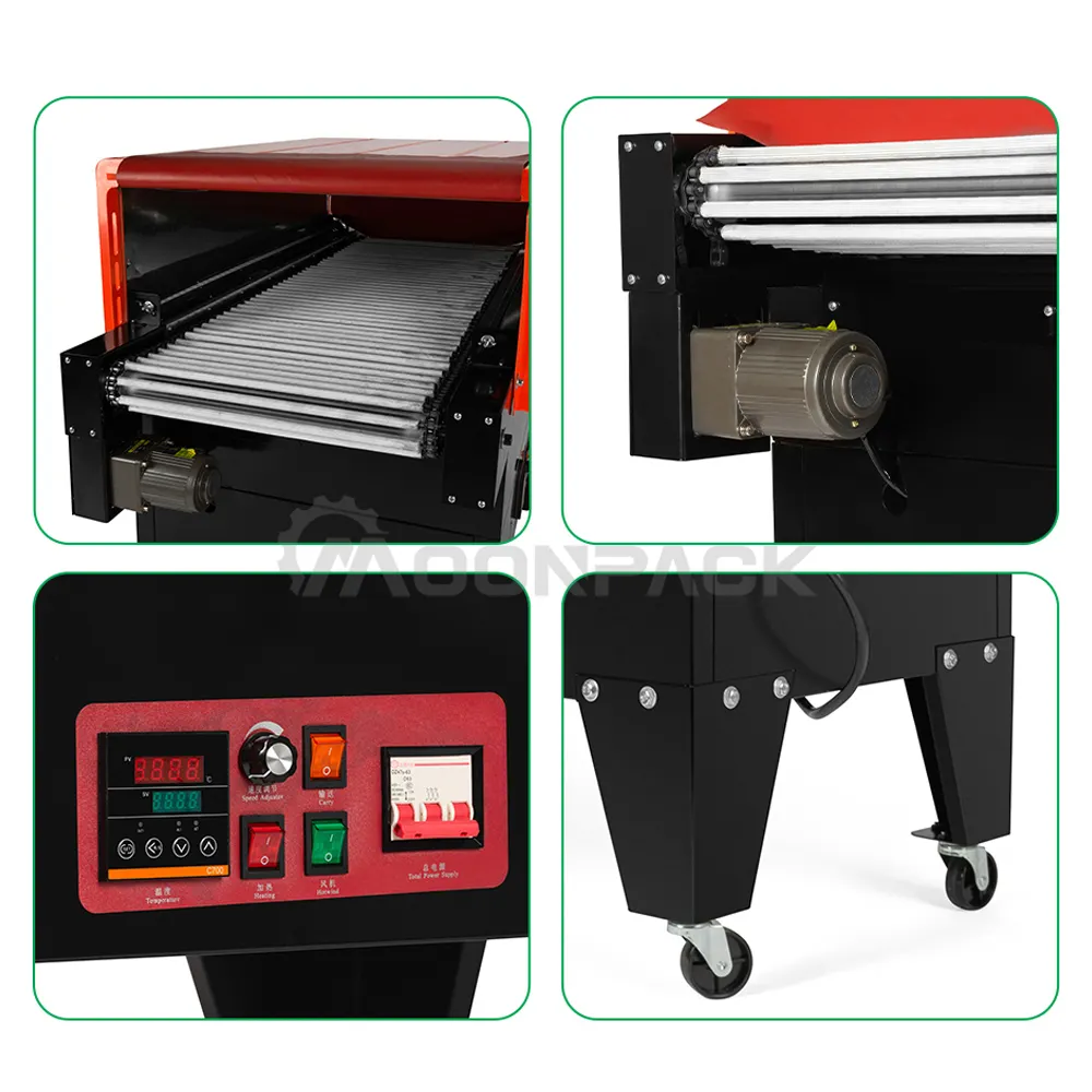 آلة التغليف بالشرنك للبيع الشركة L1200×W650×H1010mm 6