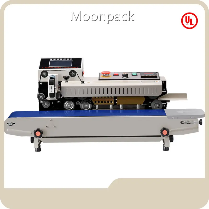 آلة الختم الصغيرة Moonpack L820 × العرض 385 × الارتفاع 310 مم الشركة المصنعة لآلة الختم الصغيرة 1