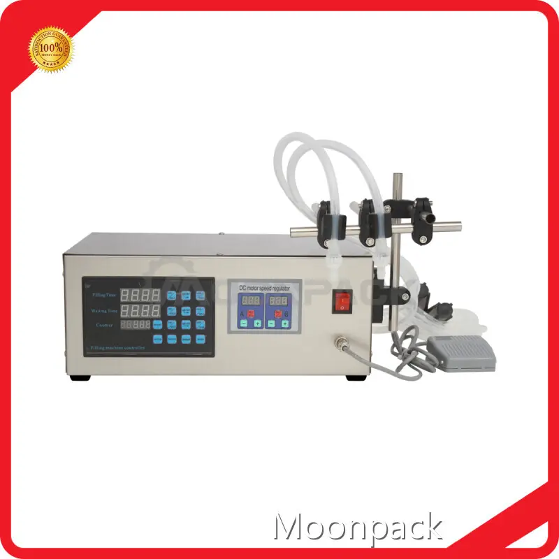 مضخة الحجاب الحاجز لآلة تعبئة السوائل الأوتوماتيكية Moonpack للبيع 1