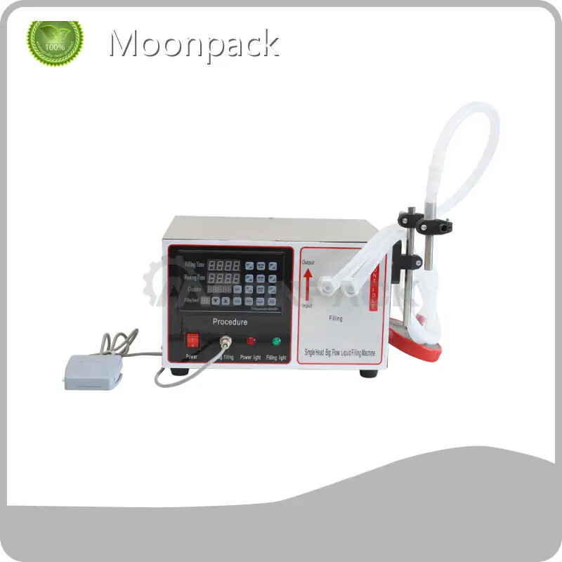 Máquina de llenado de líquidos pequeña y vendedora caliente 5ml-2000ml 6000ml/M (a base de agua) 1