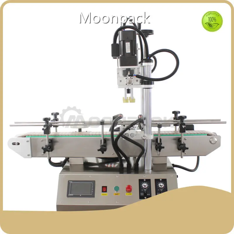 Fabricante de máquinas taponadoras de botellas 40-200 mm de Moonpack 1