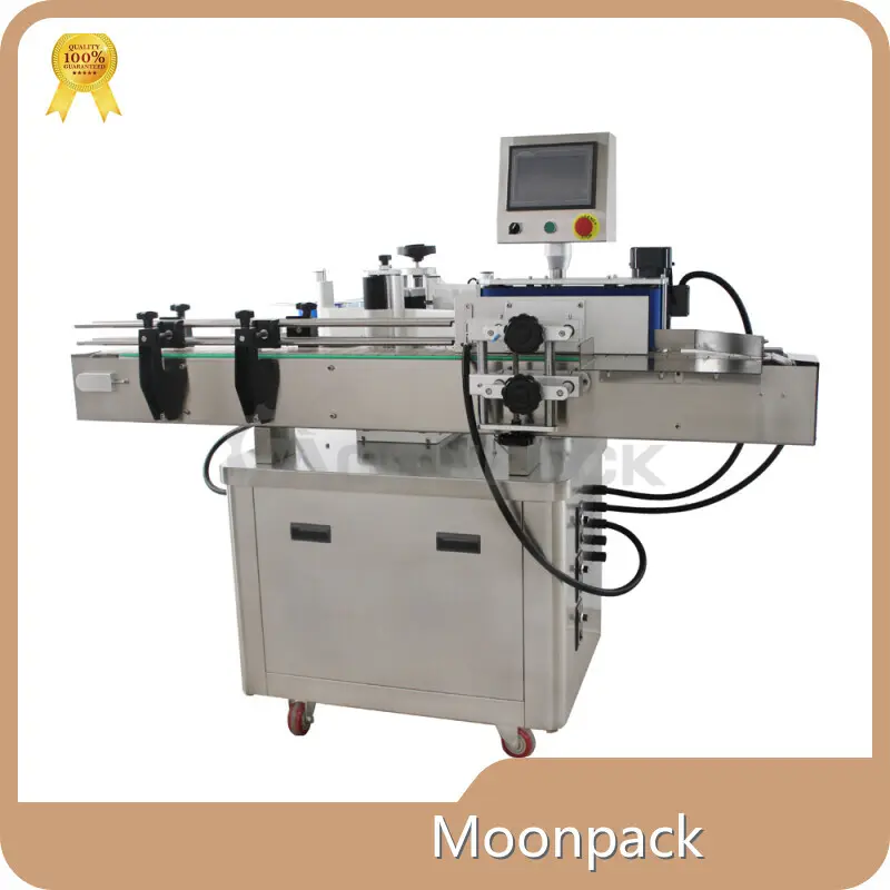 Moonpack Automatic Bottle Labeling Machine Supplier ARLM-160A Automatic Bottle Labeling Machine Supplierwith Good Price 1