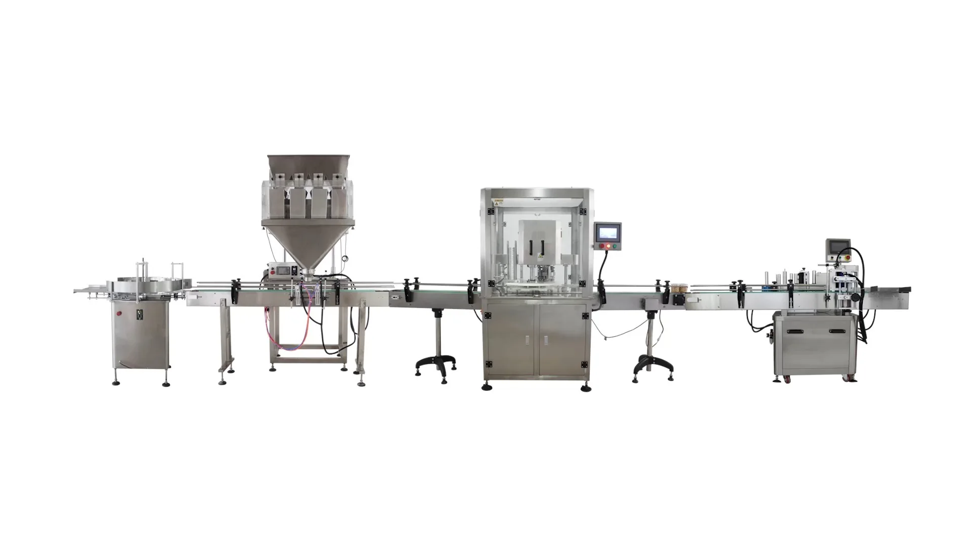 Fully Automatic Rotary Metal Can Sealing Machine 1