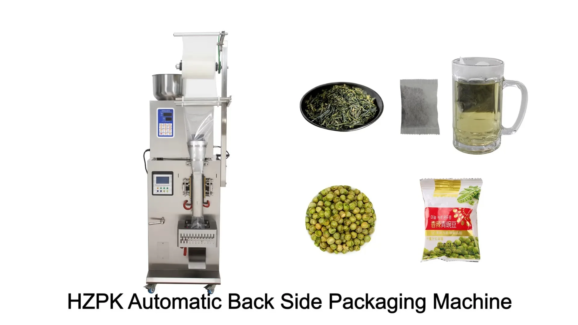 Small Granular Tea Pouch Filling Sealing Packaging Machine 1