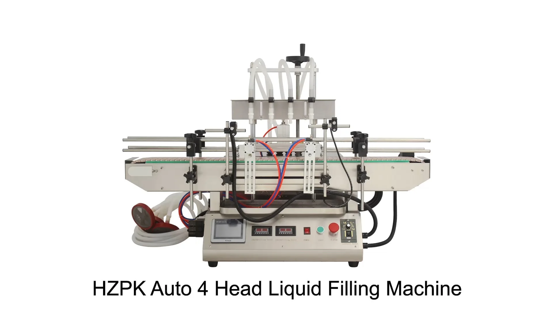 Automatic Desktop 4 Nozzles Small Bottle Liquid Filling Machine 1
