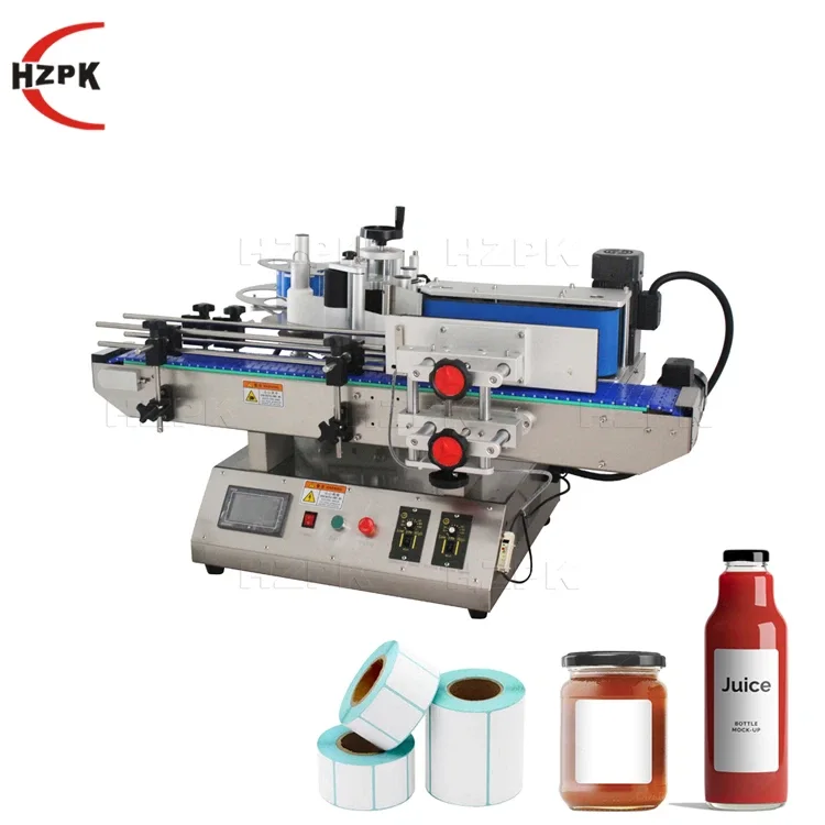 Automatic Round Bottle Sticker Labeling Machine 1