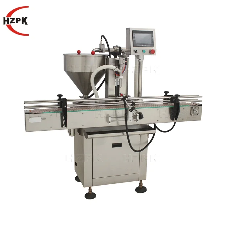 Automatic Rotor Pump Filler with Feeder 1
