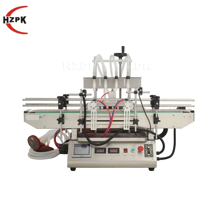 Automatic Desktop Bottle Liquid Filling Machine 1