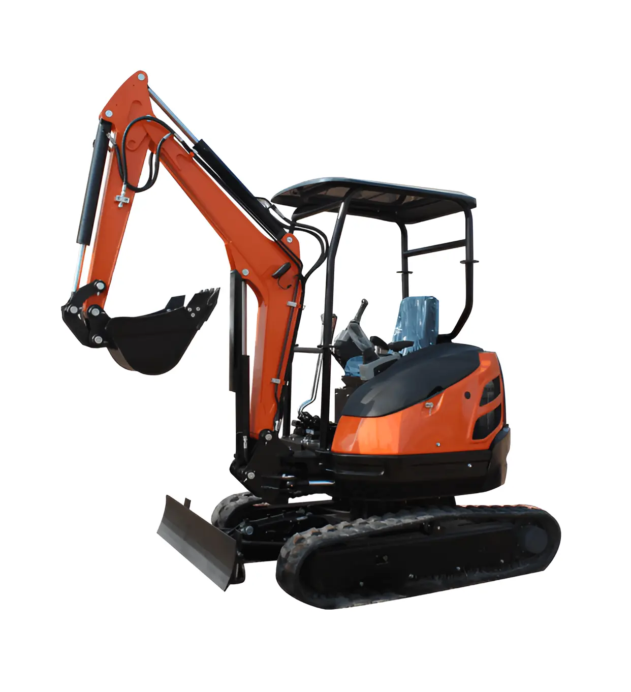 Mini Excavator Price Yellow - - Fullwin Machinery 1