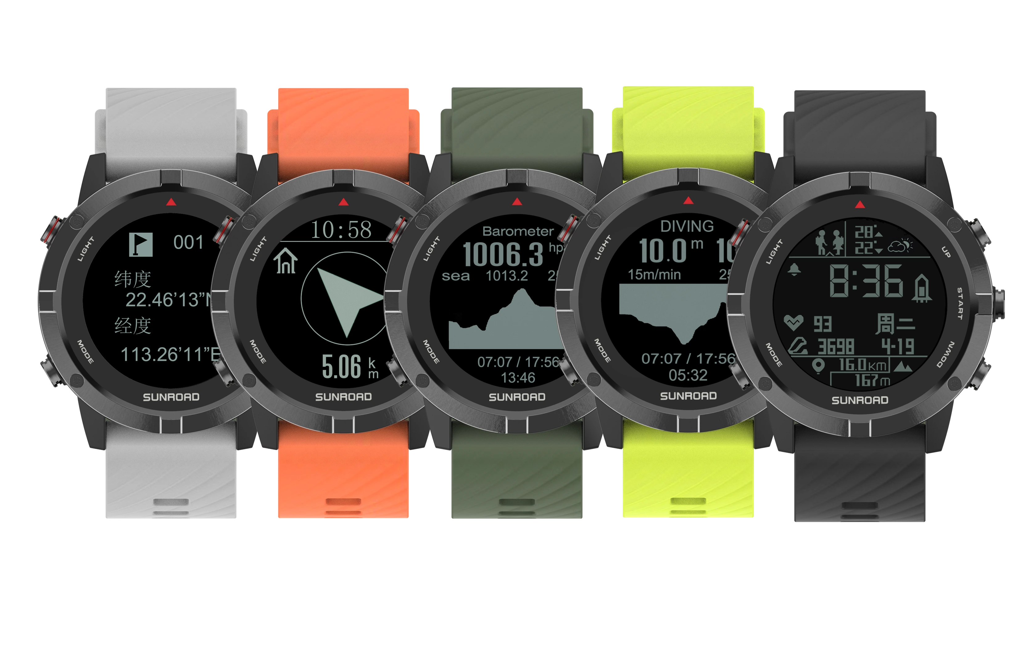T3 100 meter deep diving smartwatch men's and women's sports watch 1