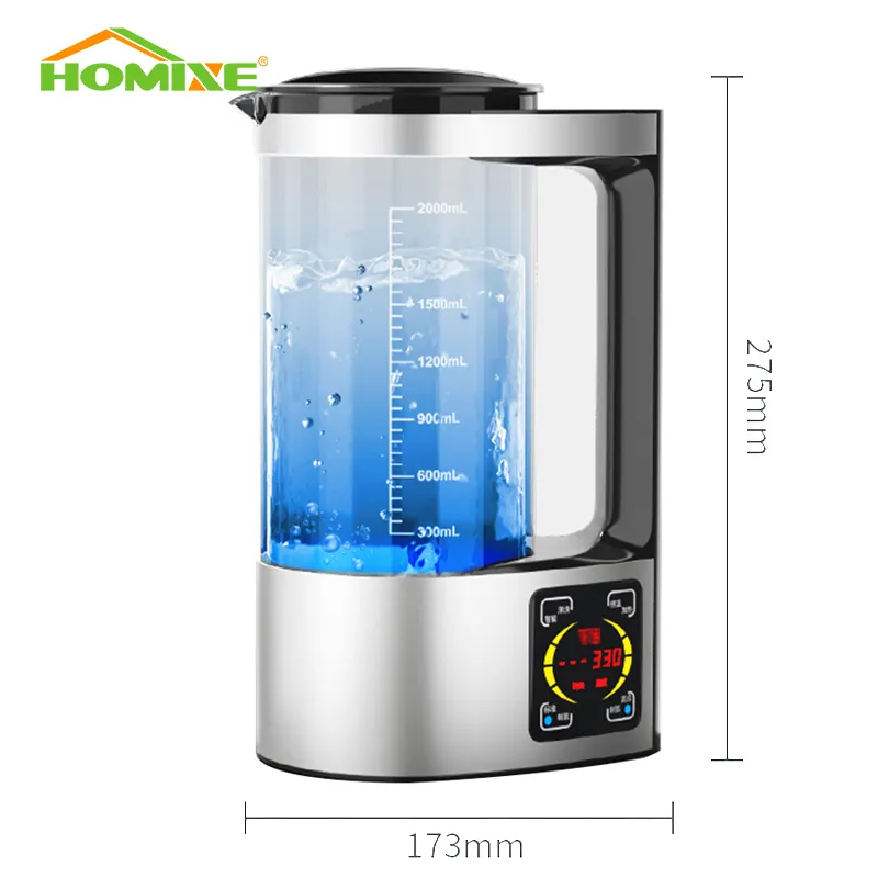 Titanium Anode High Borosilicate Glass and 304 Stainless Steel - - HOMIXE 5