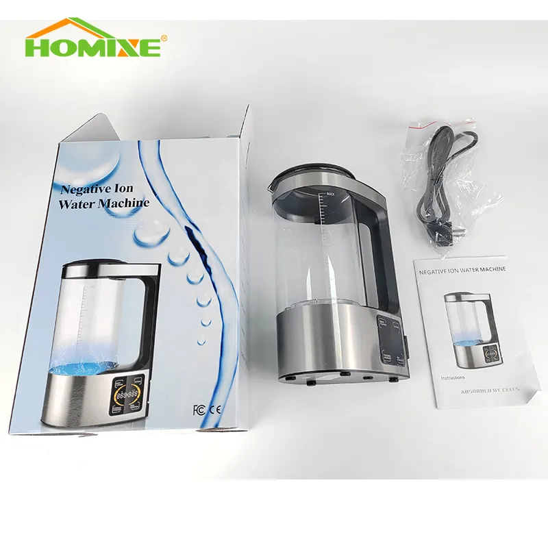 Titanium Anode High Borosilicate Glass and 304 Stainless Steel - - HOMIXE 7