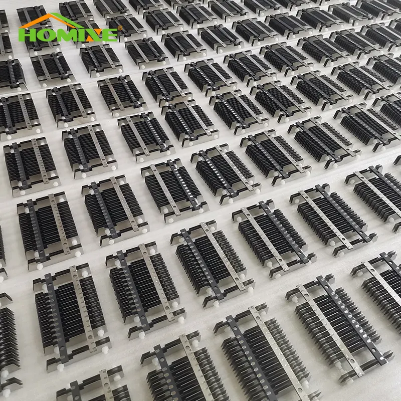 Bulk Electrolysis Cell 1) Effective& Environment-friendly Method 2) High Anti-corrosion Property 3) High Current Efficiency Property 4) Low Chlorine Evolution Voltage 5) High Catalytic Property 6) Long Lifetime 7) Light Weight Electrodes Keep the Operating Voltage Stably by HOMIXE 6