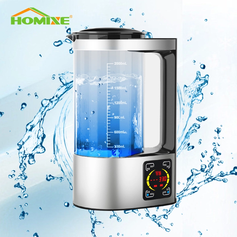 Máquina de água rica em hidrogênio com íons negativos de grande capacidade de 2L 1