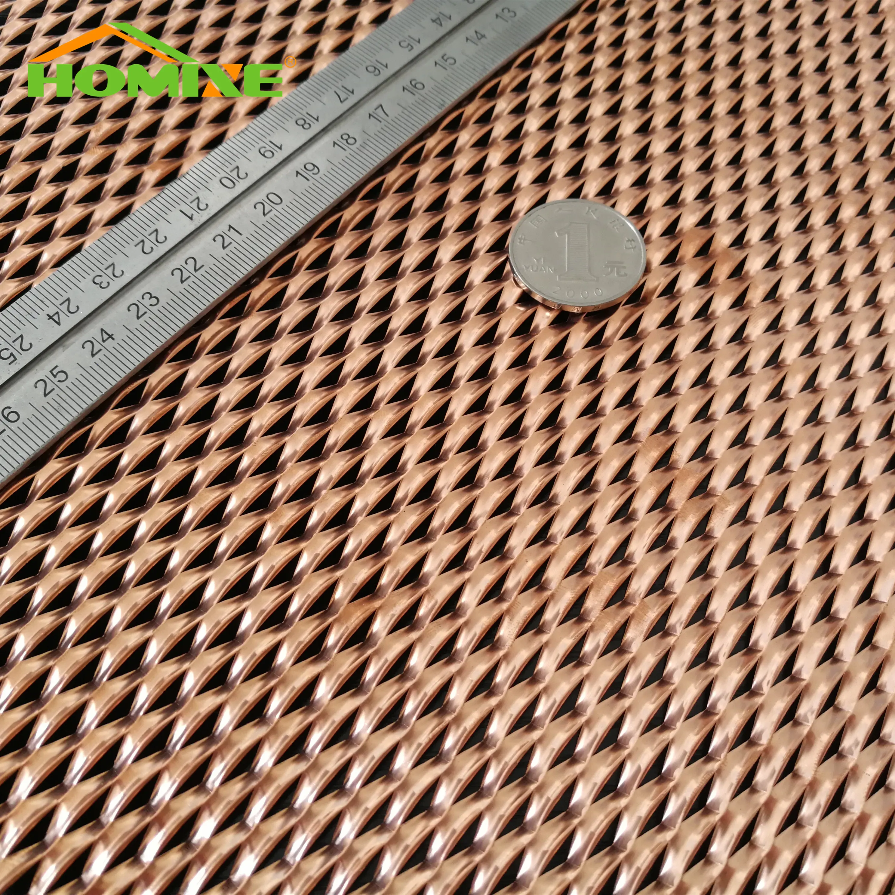 Titanium Expanded Metal Mesh ROSH by HOMIXE 5