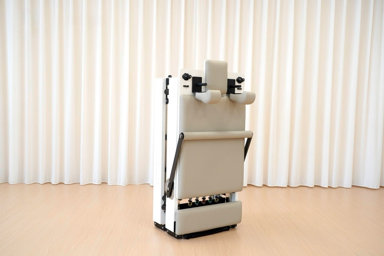 Aparelho de Pilates Reformer Dobrável OA‑P025F – Estilo Luxuoso, Portátil e Durável para Todos os Níveis de Condicionamento Físico 1
