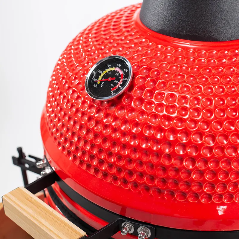 Meilleur gril Kamado abordable 65,5 kg φ45 cm d&39;usine 4