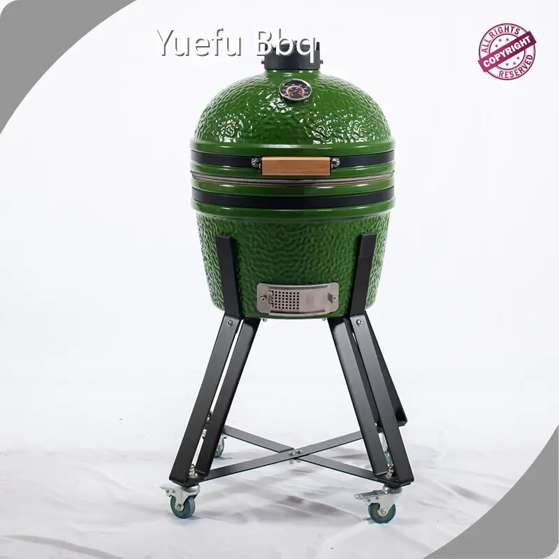 Custom Ceramic Egg Shaped Grill 1