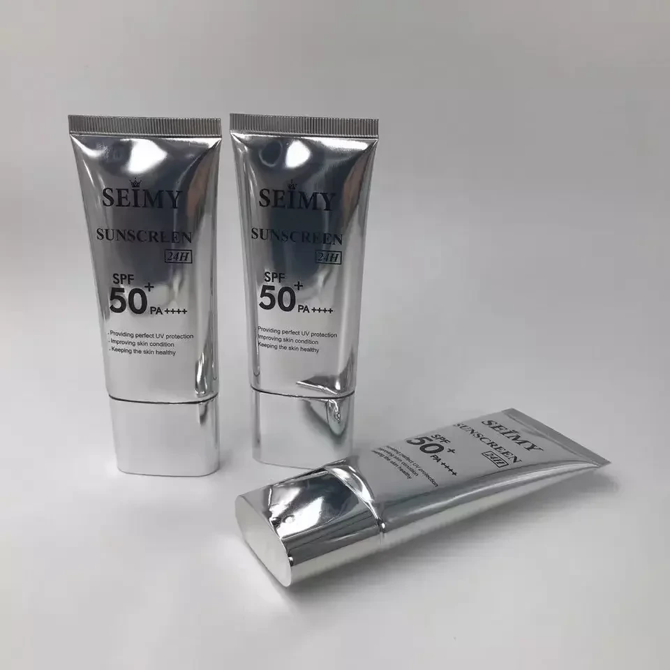 Top Quality Pe 30gwhitecustom60 100 120 180mlsilk Screen Printcosmetic Plastic Tube For Hand Cream Tube Cosmetic Sun Cream 1