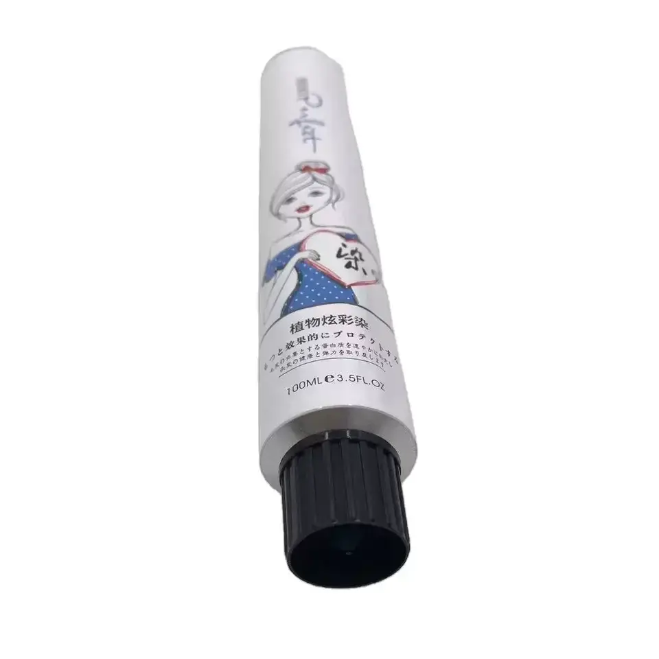 Latestrefillable Toothpaste Tube for Travel for Sale Other Cosmetic Round Shaped 2