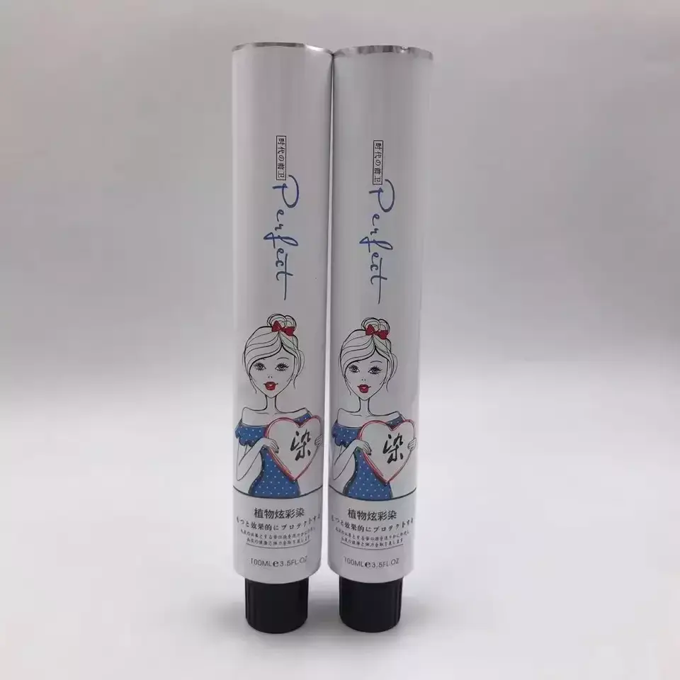 Latestrefillable Toothpaste Tube for Travel for Sale Other Cosmetic Round Shaped 3